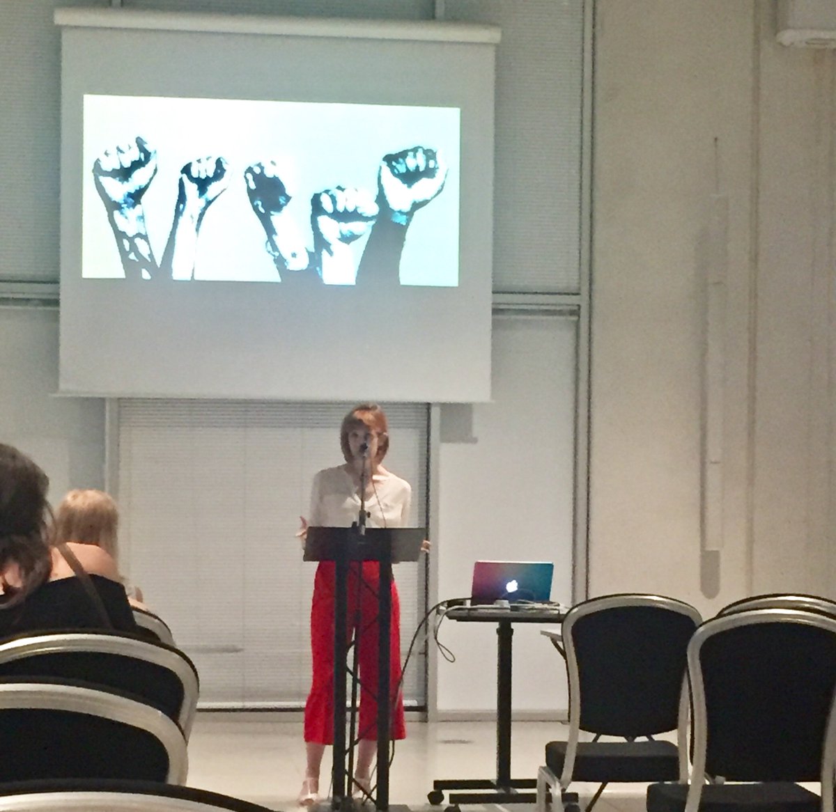 ShefFemArchive's tweet photo. Last night we met so many inspiring activists at the #HopeIsStrong exhibition with @MuseumSheffield where @hattiejforeman also gave an amazing talk on the archive!! https://t.co/FIXfhs5Fba