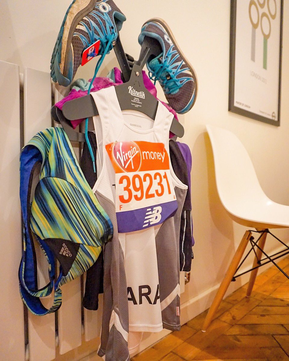 Kitnetik_com's tweet photo. Kit all hung up ready for tomorrow’s #londonmarathon nice to be #organised ready for the #panic in the morning. #kitnetik #onelessthingtoworryabout #activelifestyle #marathon #ukrunchat #running #uktrichat #runner #londonmarathon2018 #marathontraining #ukmanufacturing https://t.co/ebF6R9sgwj