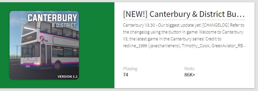 First Travel On Twitter New Record Canterbury V3 3 Has Been Released You Can Play It Here Https T Co Oxnmmfiehh - roblox update redline