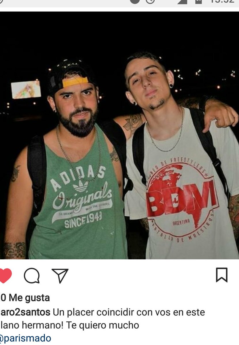 ParisNorte's tweet photo. Un gran amigo! @Daro2Santos https://t.co/W6fybMy86H