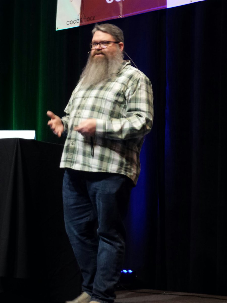 SQLBreanna's tweet image. &quot;Leadership is for all y&apos;all&quot; @ReverentGeek #codestock