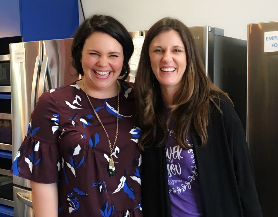 nicholetkhan's tweet photo. @AmyJoMartin and Stacy Badeau inspiring the next generation of women leaders #AustinGFP #girlsforprogress @Cisco_woi https://t.co/SVagtopVvL