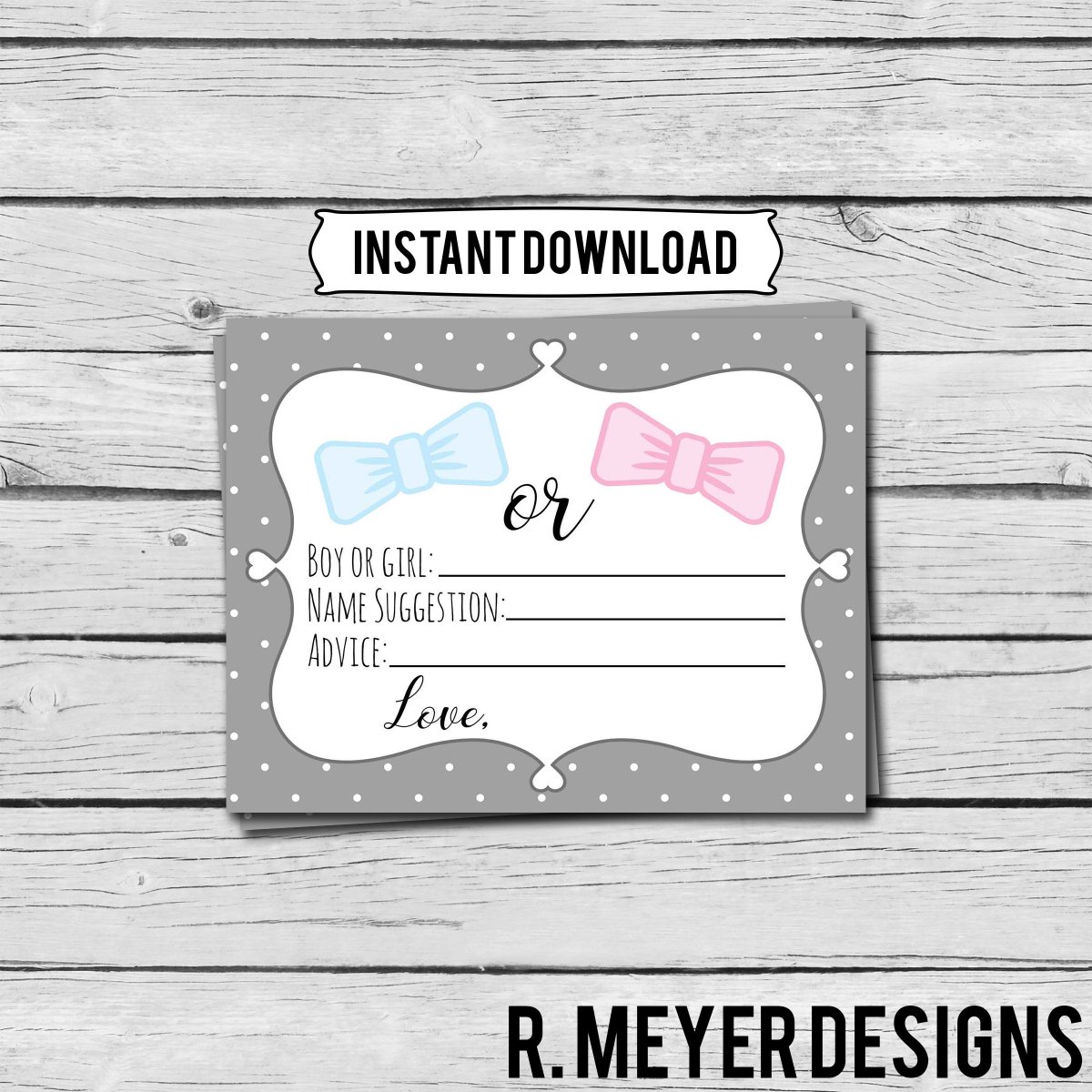 rmeyerdesigns's tweet photo. Excited to share the latest addition to my #etsy shop: Polka Dot Gender Reveal Prediction Cards - Instant Download - Printable https://t.co/dLe9VfbfWd #papergoods #genderrevealgame #genderrevealgames #games #boyorgirlgame #pinkorbluegame #predictioncards #genderrevealc https://t.co/cEsKqZSnS6