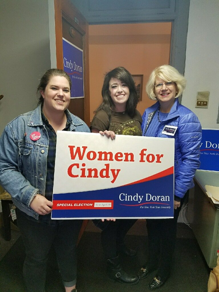 Doran4Assembly's tweet photo. Afternoon wave of GOTV canvassers! https://t.co/j0lmnbkkCm