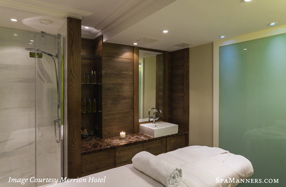 SpaManners's tweet photo. Treatment room inside the Tethra #Spa, @MerrionHotel #Ireland. Was the visit worth all those Euros? #spaReview https://t.co/PvY7y2gwVO https://t.co/EBYoVJ7NlC