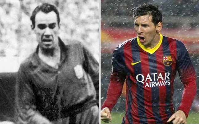 2010MisterChip's tweet photo. RÉCORD HISTÓRICO - Messi acaba de igualar a Telmo Zarra como únicos dos jugadores en la historia de la Copa que marcaron en CINCO finales. https://t.co/zilZZKVJ6y
