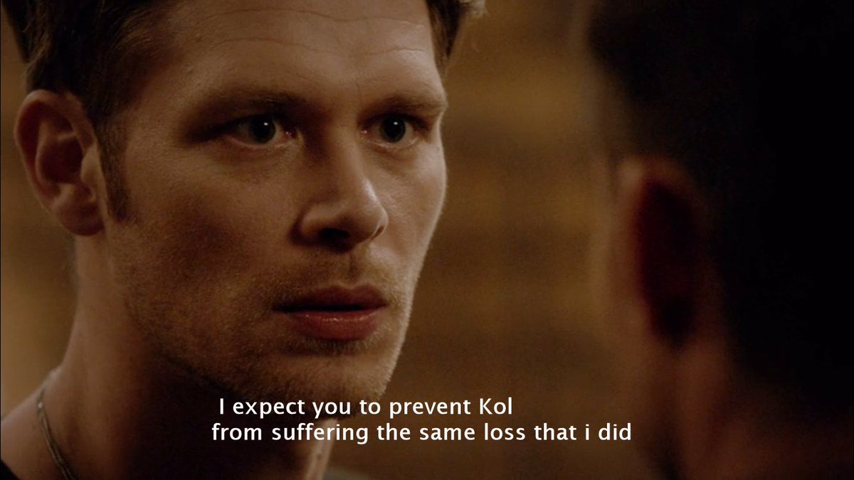lightjaguar's tweet photo. remember that, KLAUS MIKAELSON worrying about KOL because he knows how painful it is to lose a epic love https://t.co/hWt0usn733