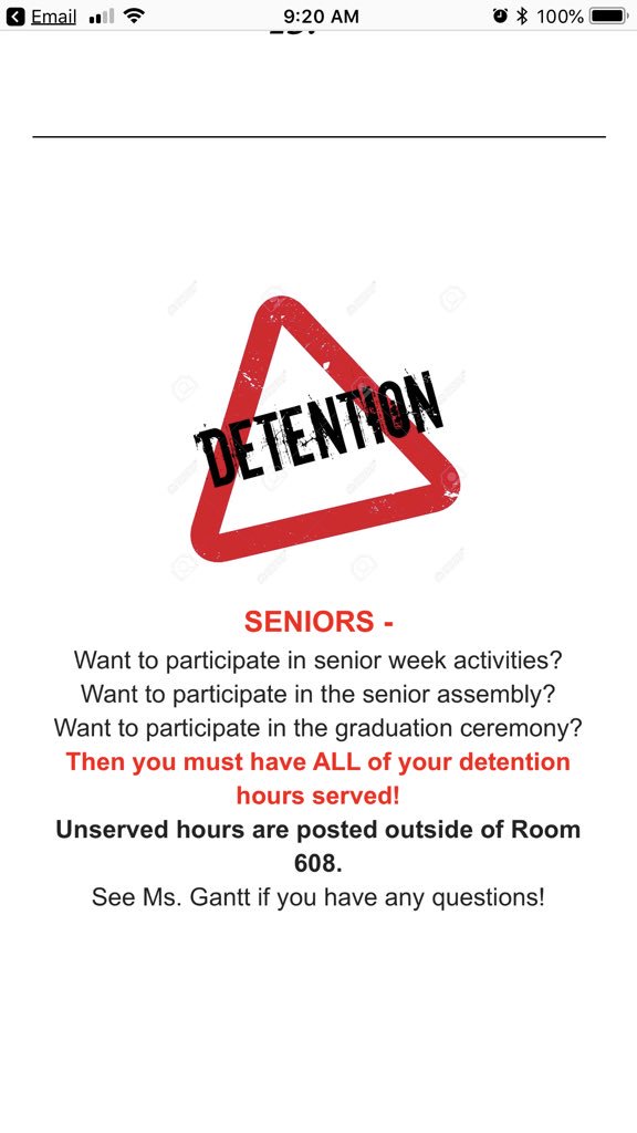 westwoodco18's tweet photo. Make sure you keep up with the Rowdy Weekly report. Graduation is 44 days away πβΌοΈ#June4wya https://t.co/M01FZHHZBf