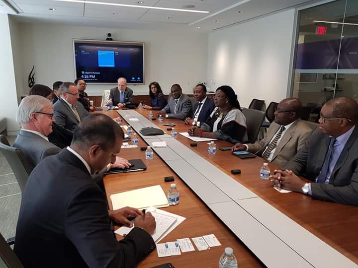 SergesCalixte's tweet photo. At the headquarters of the MCC Millenium Challenge Cooporation in Washington, the Ministry of Energy @bachirismael received $ 8,825 million in donations received from the #MCC for feasibility studies of various energy projects. Thank you @AYoungDiplomat for your support 
#lwili https://t.co/xUslFAkNdR