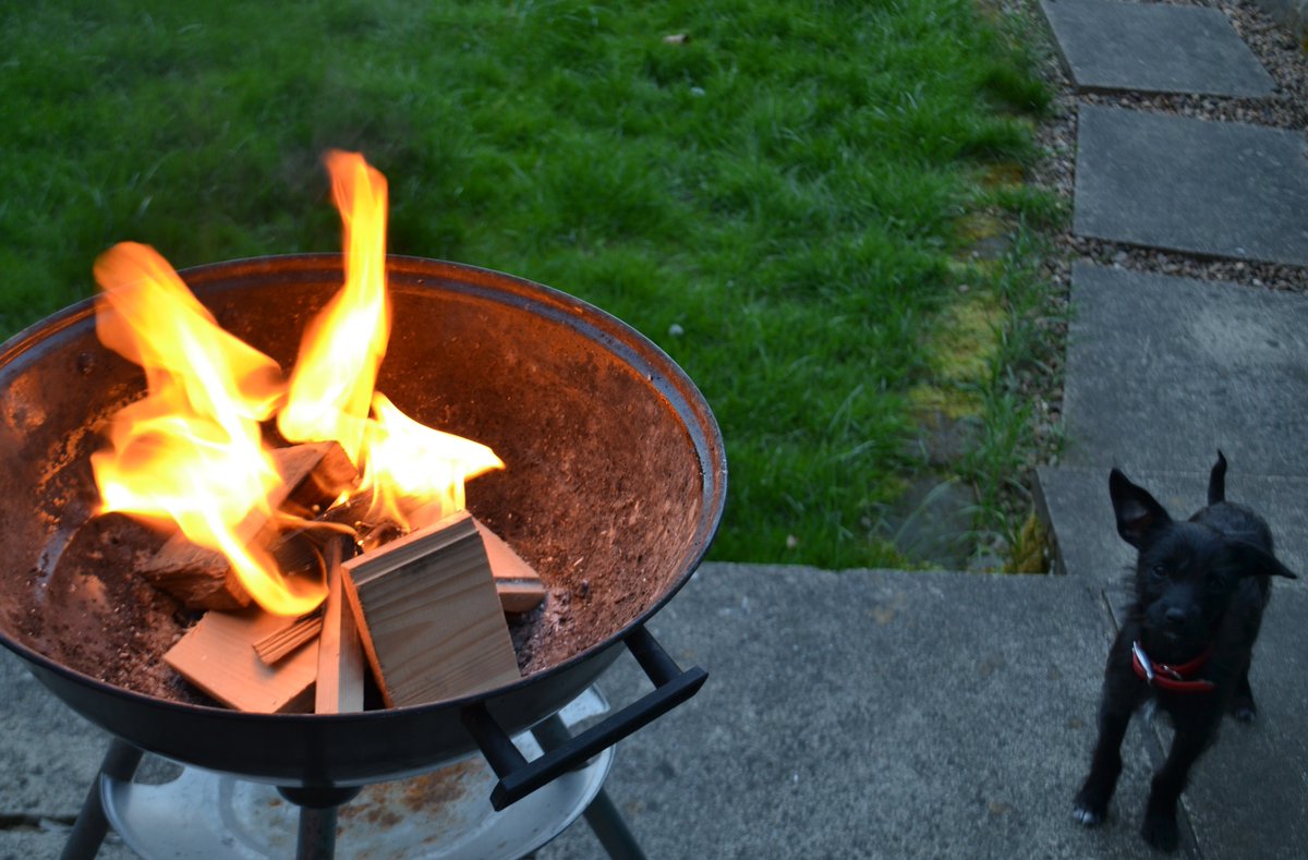 Ourgreatproject's tweet image. There's just something primal about starting a fire! 
#FireStarter #SaturdayKitchen #CookOutside
