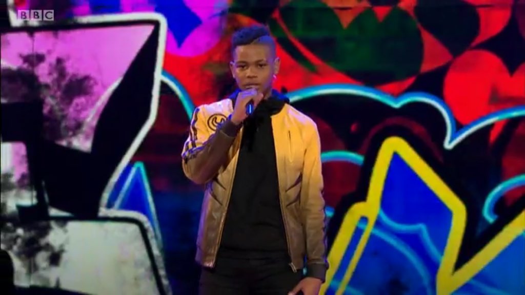 RoyalCentral's tweet photo. Prince Harry introduces a star of the future to perform at The Queen’s Birthday Party - Donel Mangena #QueensBirthdayParty https://t.co/61w3nsntZm