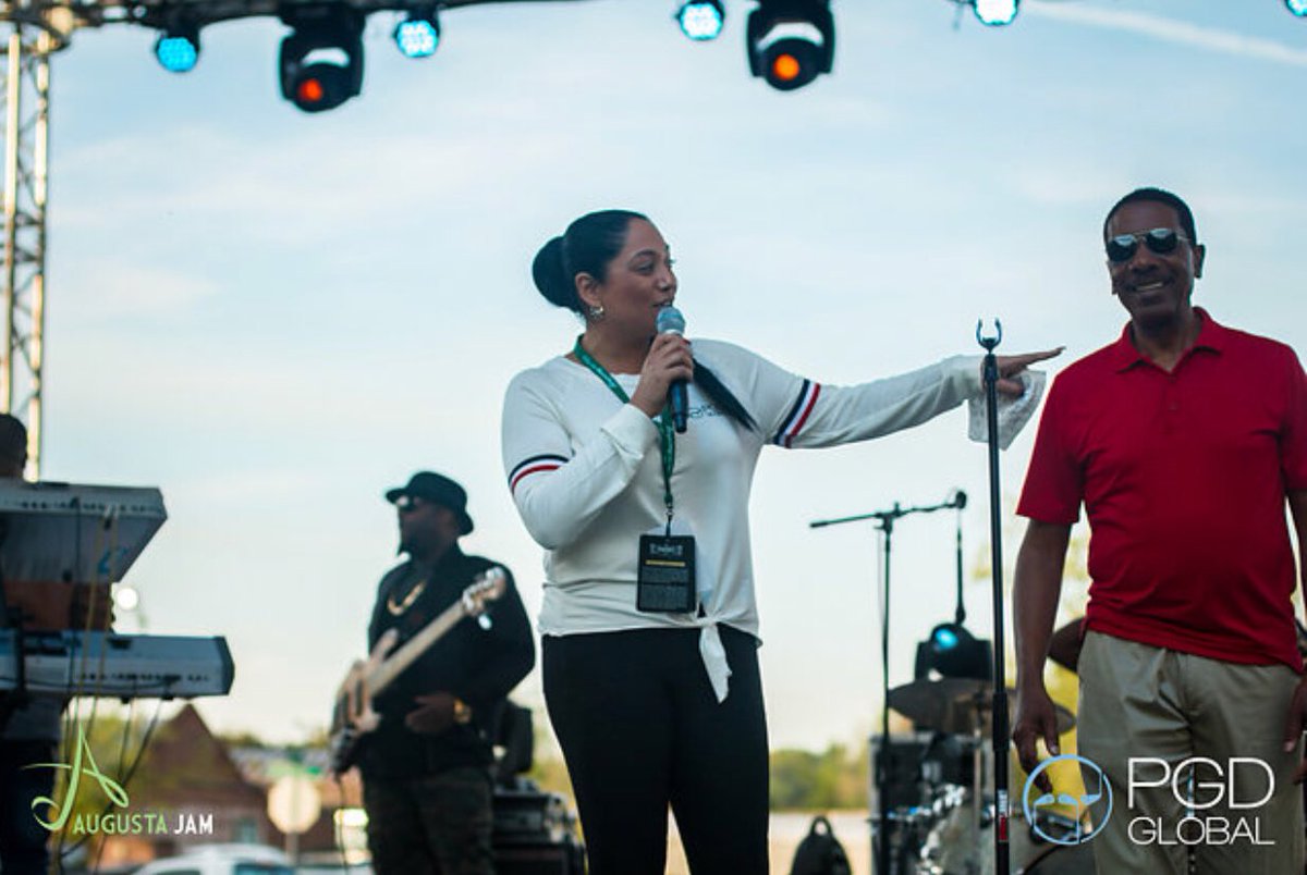 TheAugustaJam's tweet photo. On behalf of #AugustaJam @pgdglobal and Diageo it was an honor to be a part of Mr. Mayor Hardie Davis and The Mayors Ball in Augusta, Ga during the great week of #MastersWeek! 
Thank you for having us @hardiedavis! https://t.co/7p07M75ATX