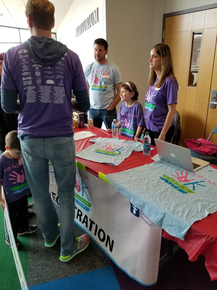 KylieRosesRun's tweet photo. Such a great afternoon meeting so many strong kids who fight Kylie's same fight. Kylie was at @AkronChildrens inviting everyone who designed shoes with @ProjectOutrun to run w/ her in their new kicks in this year's race. So much inspiration in one space. #kylierosesrun #sssb https://t.co/NBdIyABZz7