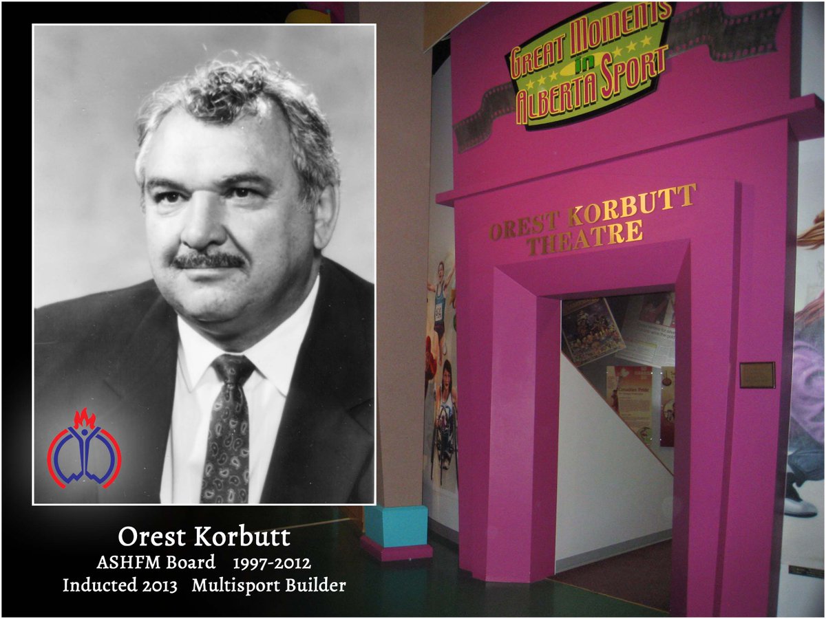 The @ASHFM1 &amp; Alberta Sport community is deeply saddened by the passing of long-time ASHFM supporter Orest Korbutt. Inducted in 2013 as Multisport Builder, his many contributions to sport will not be forgotten. Read his full bio: ow.ly/rO9S30jBTSv