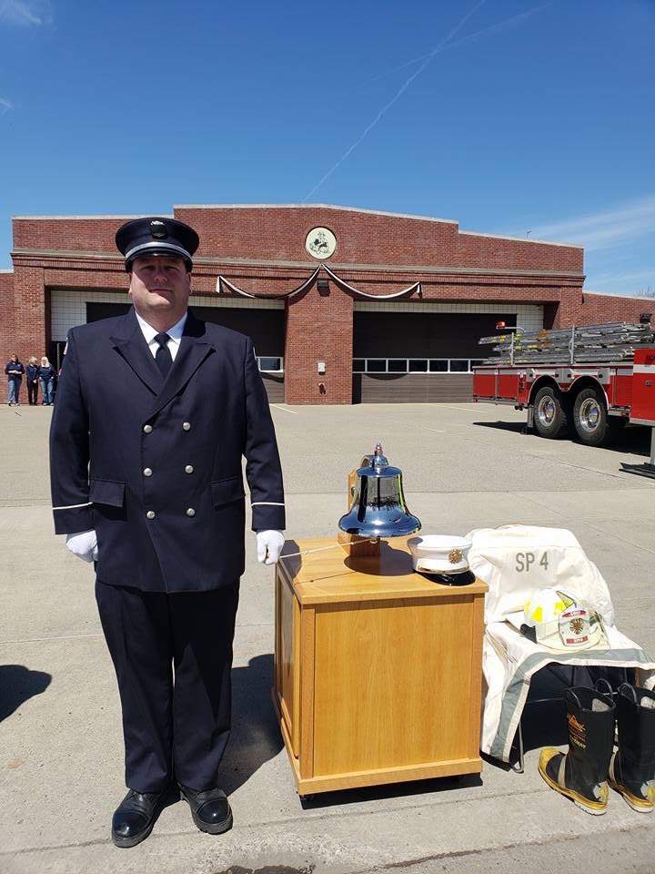 sheridanprkfire's tweet photo. Today we say good bye for now to Chief Randy C. Rider.  Rest Easy Chief we have it from here.  We will “push on” and continue to “Do Work” https://t.co/HMRZb7mYkM
