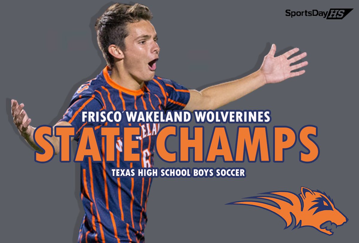 SportsDayHS's tweet photo. 🏆 STATE CHAMPS (x2) 🏆

Frisco Wakeland soccer (@WakeSoccer) SWEEPS the 2018 5A state championships after wins over Aledo (boys) and Grapevine (girls)!

Wakeland becomes first school to sweep soccer titles since 1985.

🖥️⚽️: https://t.co/JvSRoydJZ6

#txhssoccer⚽️ https://t.co/JCYfb12ONm