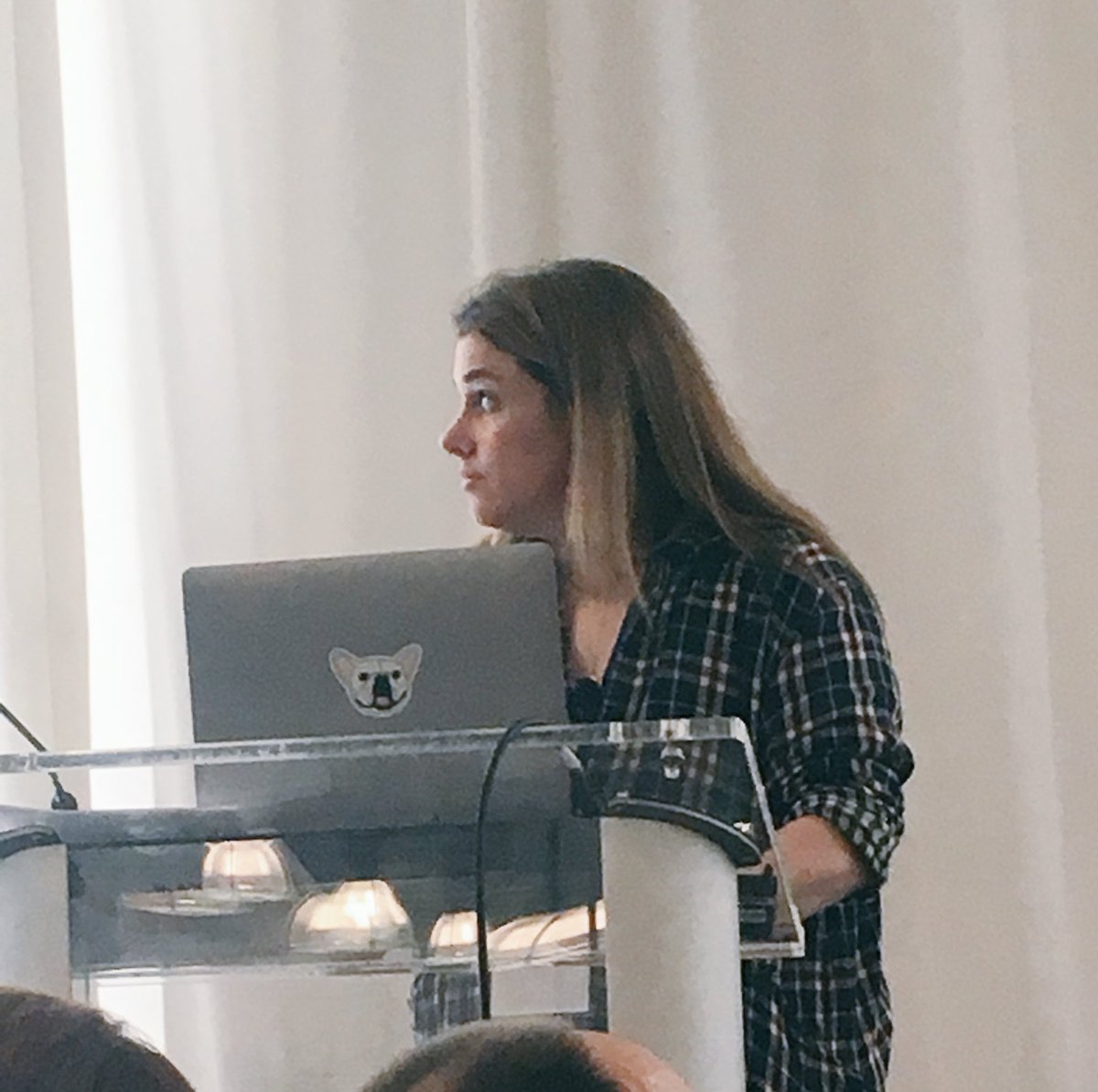 astroeringrand's tweet photo. .@dataandme and the amazing @batpigandme sticker at #rstatsnyc #rdogs https://t.co/LvGeDIBdax