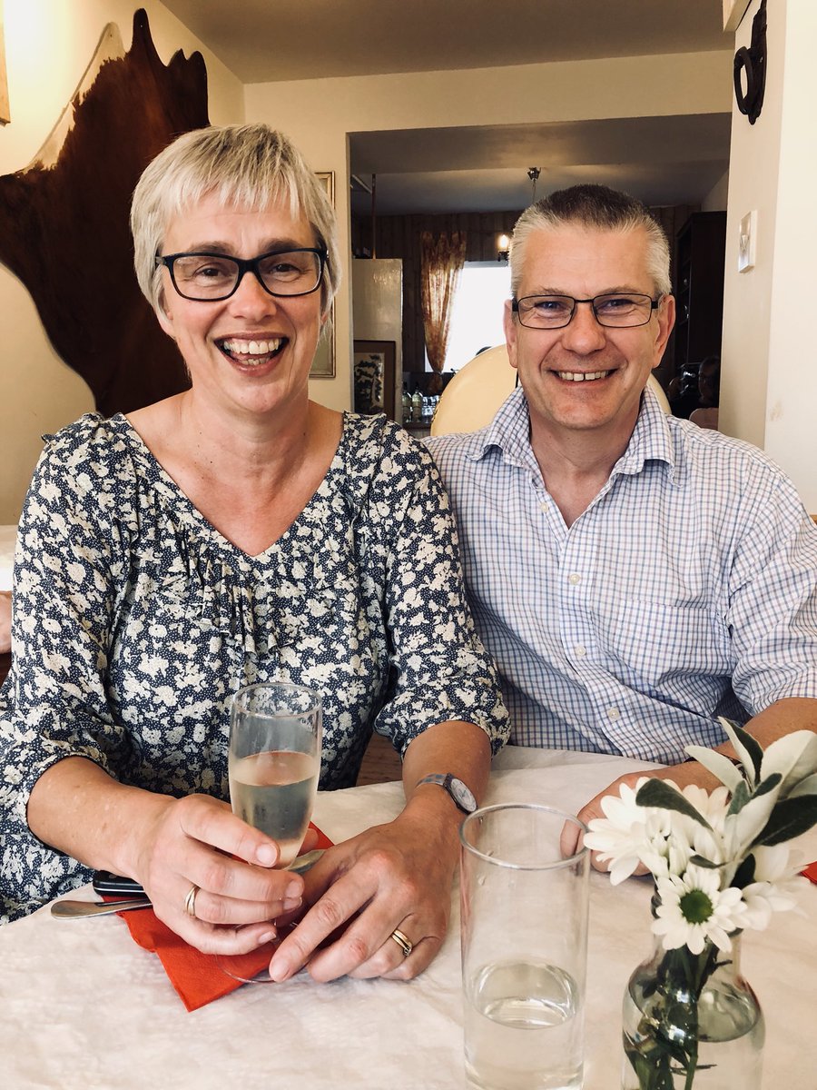 SaraPerkinsNot's tweet photo. happy anniversary to me and my hunky hubby... 28 years down the road... i need a drink to celebrate https://t.co/P9If1HK4EY
