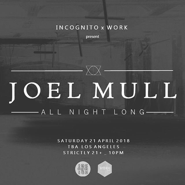 ILUVINCOGNITO's tweet photo. Tonite Sat April 21, marathon 8-hour set by one of the pillars of Swedish Techno - @joel_mull Presales are required for non-regulars and they close at 6pm sharp this evening. #iluvincognito #incognito #workby6am #joelmull #parabel #drumcode #drumcodear… https://t.co/dfwOB2EiDc https://t.co/Lrisc6wfKS