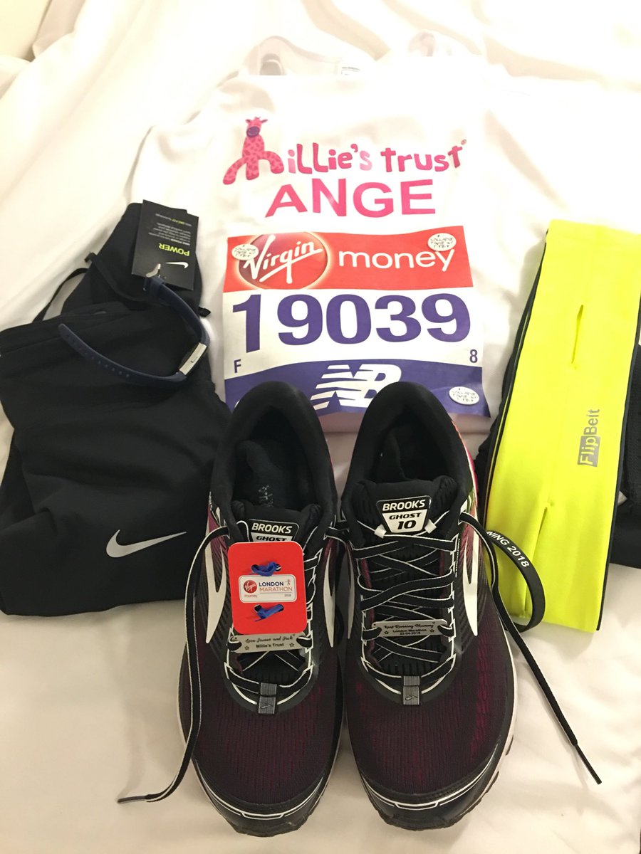 Right ready as I’ll ever be!  Thank you for all your support, kind messages, super donations and most of all believing in me! Can’t wait to get started now!  £1,500 raised so a fabulous charity, thank you so much! <a href="/Milliestrust/">Milliestrust</a>  see you on the other side! 🏃🏼‍♀️😘😜