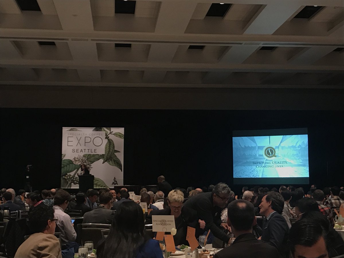 I had the privilege to attend the <a href="/thecqi/">Coffee Quality Institute</a> luncheon and learn more about the newly offered Q Processing opportunities with Mario Fernandez, CQI Technical Director and Roberto Pacas, General Manager <a href="/cuatromcafes/">Cuatro M</a> <a href="/SpecialtyCoffee/">Specialty Coffee Association</a>