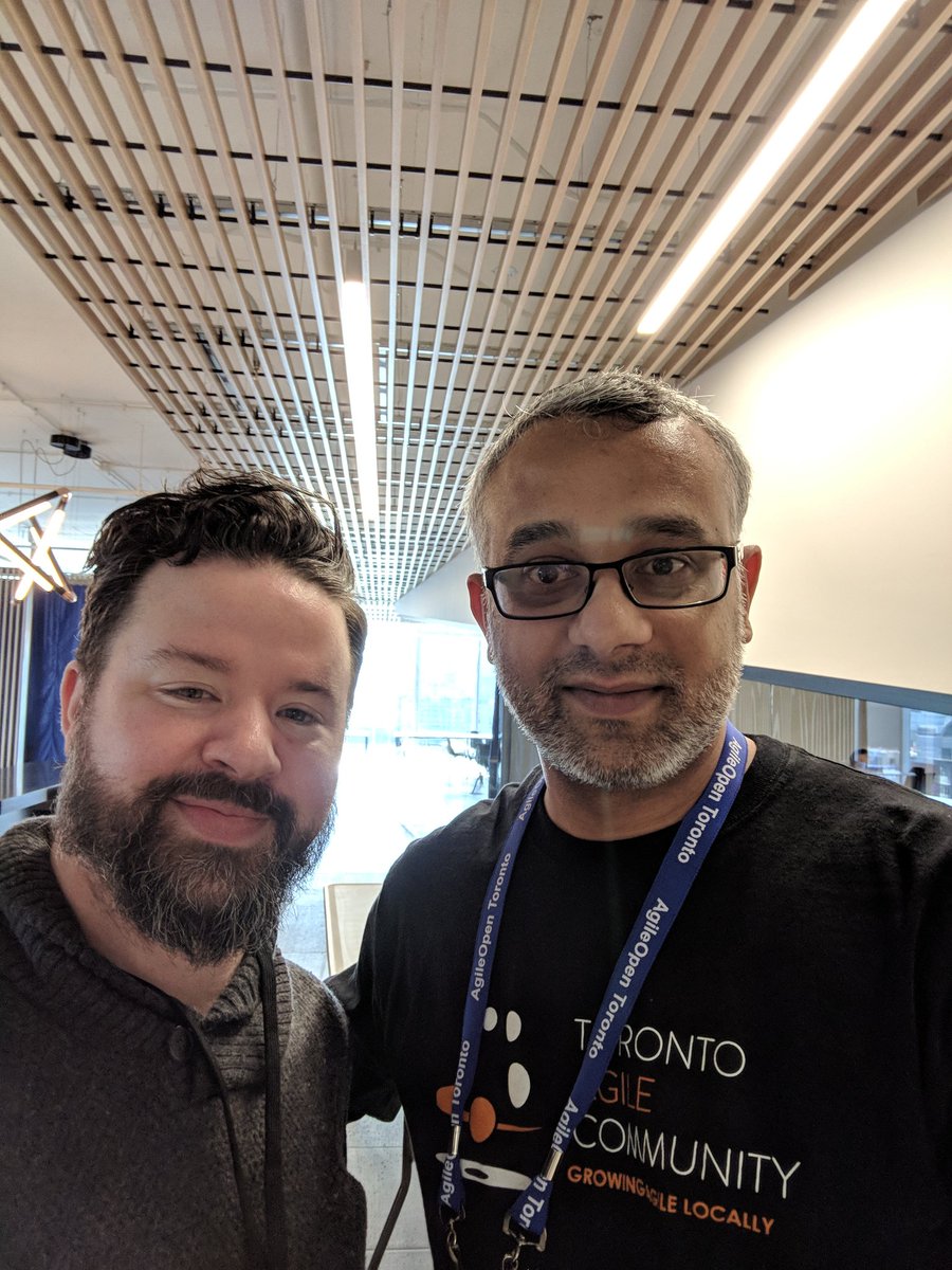 Jonathan_Tracy's tweet photo. A big thank you to Sri and Peter for holding space and Open Space 2018. #TOopenspace #Agile #community https://t.co/s4CvvD5PuS