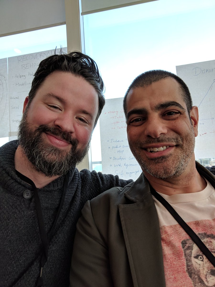Jonathan_Tracy's tweet photo. A big thank you to Sri and Peter for holding space and Open Space 2018. #TOopenspace #Agile #community https://t.co/s4CvvD5PuS