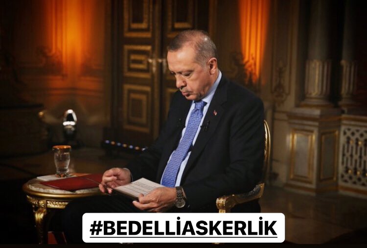 #Reis <a href="/RT_Erdogan/">rt_erdogan</a> 
Seçim Öncesi Bir Talebimiz Var..

4Milyon Vatandaş; 6Mayıs #BedelliAskerlik İle İlgili 
Güzel Haber Bekliyor..!
#BedelliAskerlik #Bedelli #Rt