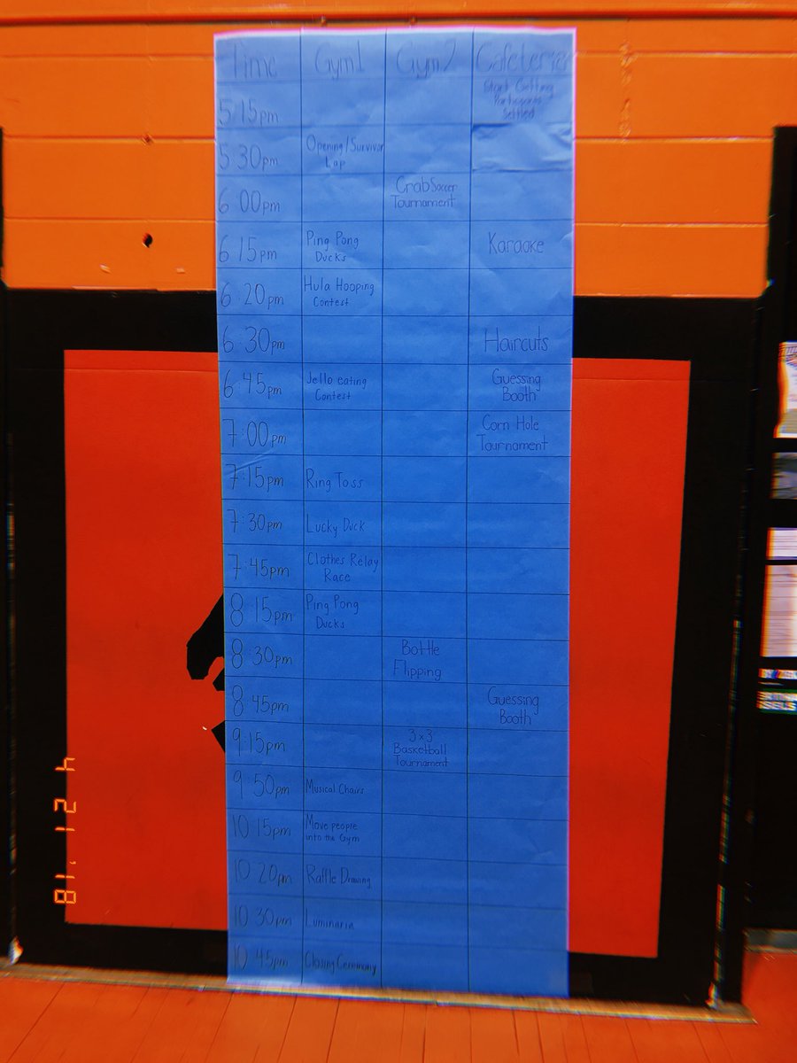 RelayForLifeET's tweet photo. Here’s the schedule for tonight https://t.co/xk2sVvP9Bc