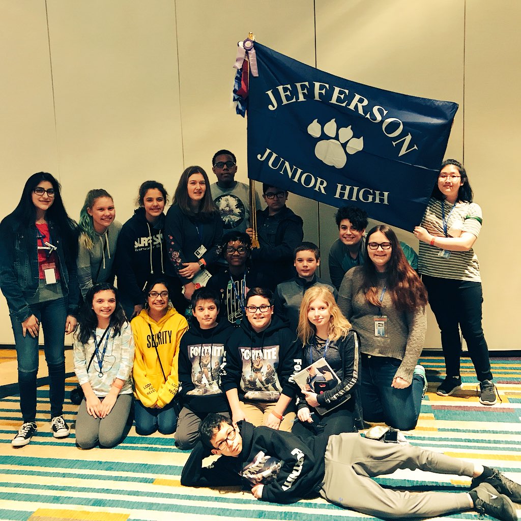 MissLechelt's tweet image. 2018 State Convention! #JJHStuCo #IAJHSC #weared68