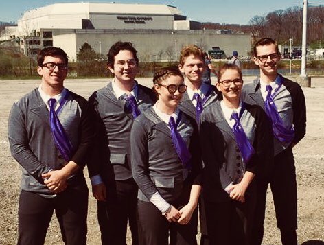 Thank you Seniors 💜🚺. #wgi2018 #mom #interview #WorldsToughestJob #percussion