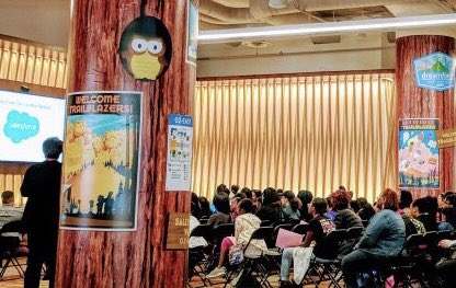 alex_dea's tweet photo. Had a great time supporting the amazing efforts of @BlackGirlsCode at @salesforce for the Wakanda By Design event. Such an awesome way to learn about design+tech! #BGC3DPrint https://t.co/77HlSGbZAE