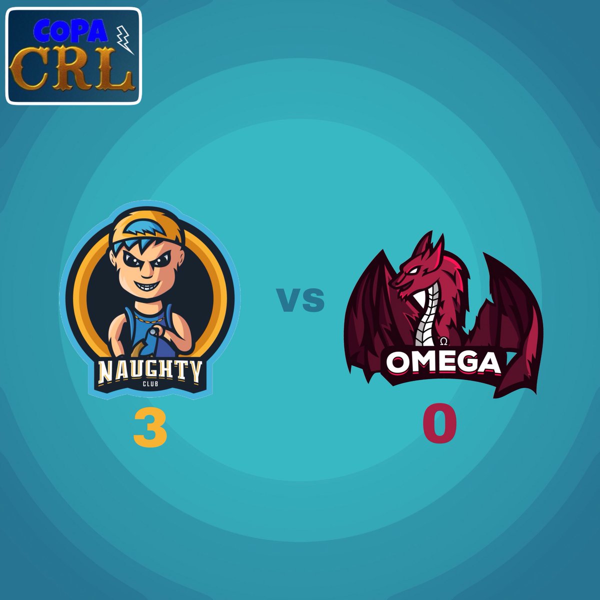 Nuestros últimos finalistas son @NaughtyClubGG gracias a @OmegaDragonsCR por su maravillosa participación.