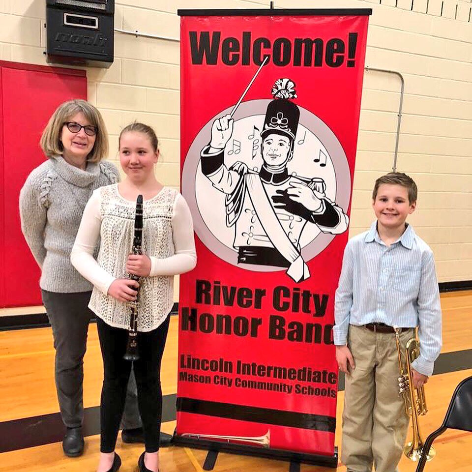 ifabands's tweet photo. Congratulations to these IFA 5th and 6th Grade students for being selected to perform with the River City Honor Band in Mason City today. #ExcellenceIsAHabit https://t.co/6S7rd60QAY