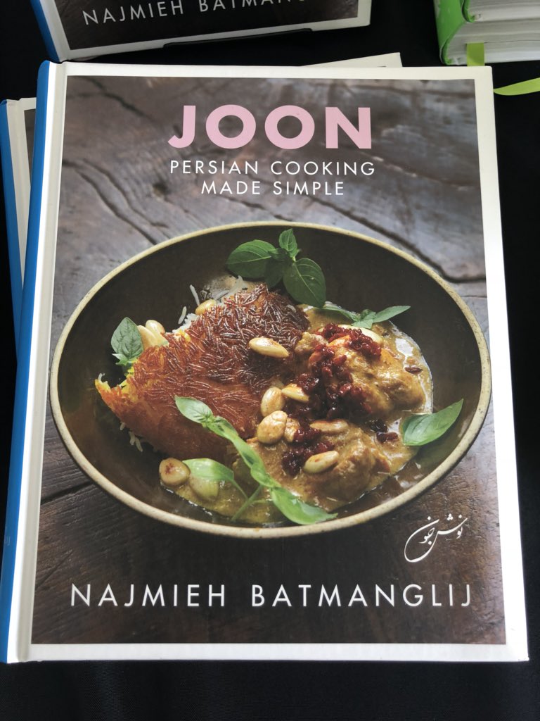 KayhanLife's tweet photo. The #PersianCookbooks by @najmieh and @lucidfood at “Iran Through Books” At #usc @USC #bookfestival #bookfest #latimesfestivalofbooks @latimes @farhangfound #farhangfoundation #farhang #Booth951 https://t.co/MX9qSd8yk6
