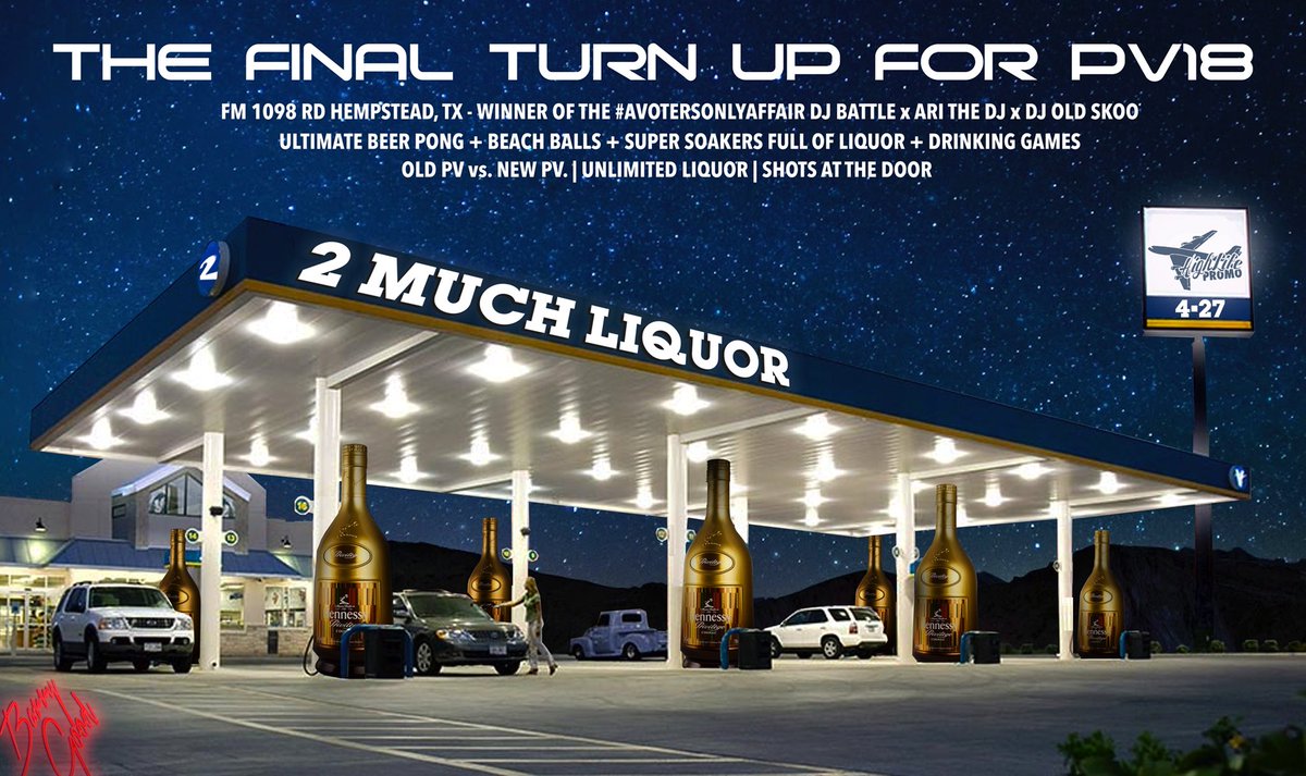 _jaaaybee_'s tweet image. My nigga @BARRYGOODGFX really made the gas station by brookside a #2MuchLiquor flyer.. lol getting y’all fucked up finna be #2MuchFun 😂😂