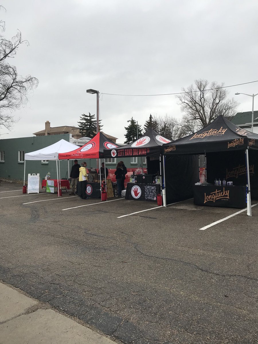 CoSolveCO's tweet photo. The weather won’t dampen our “spirits”! Come see us at the #LongmontRestaurantWeek event today at 4, just off of 3rd and Coffman! https://t.co/HhjIbiC71V