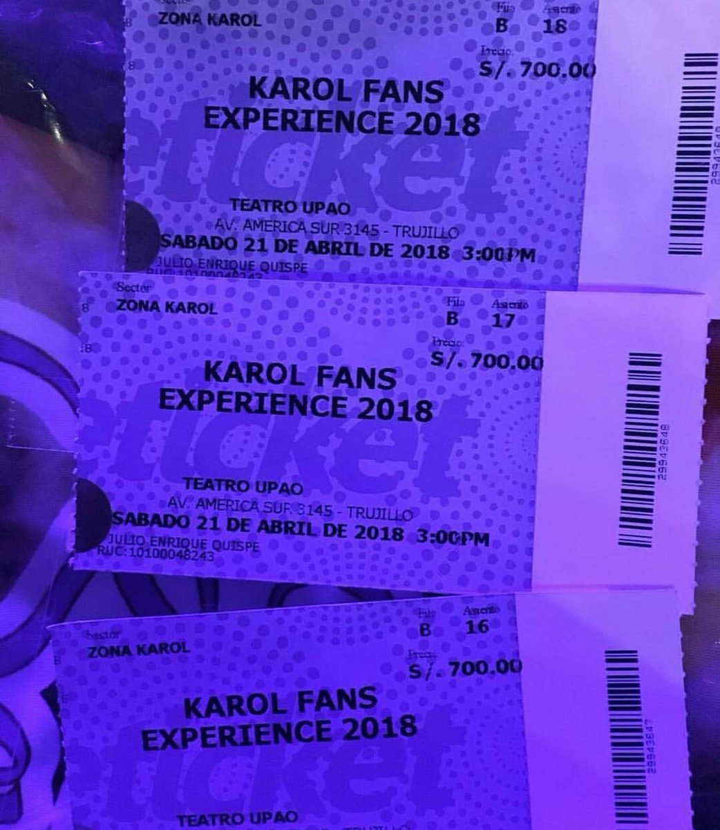 jjgguk95's tweet photo. Rt y este año tendrás la posibilidad de ir a un "Karol fans experience" y estar en la Zona Karol 💣☘ https://t.co/2yCLjsfSlN