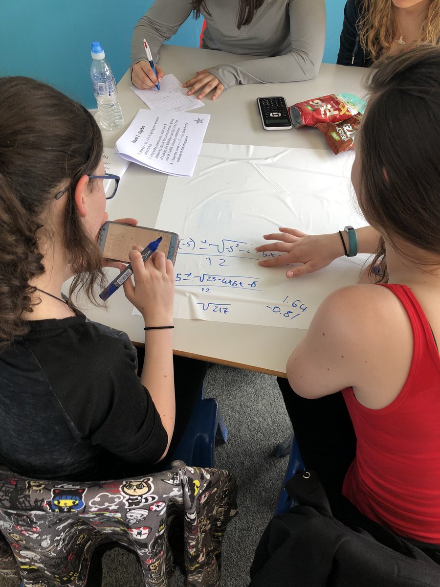 StNicksMaths's tweet image. Maths revision @kw_colomendy #revisionweekend