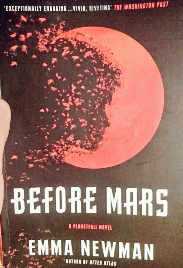 kittygbooks's tweet photo. Literally tears rolling down my cheeks as I finished the last few chapters and acknowledgements of #BeforeMars by @EmApocalyptic
This is my favourite of the Planetfall books. Absolutely a 5* read, devastatingly beautiful and so emotionally heartfelt. Sci fi at its most human. https://t.co/ZWAsk9qlCq