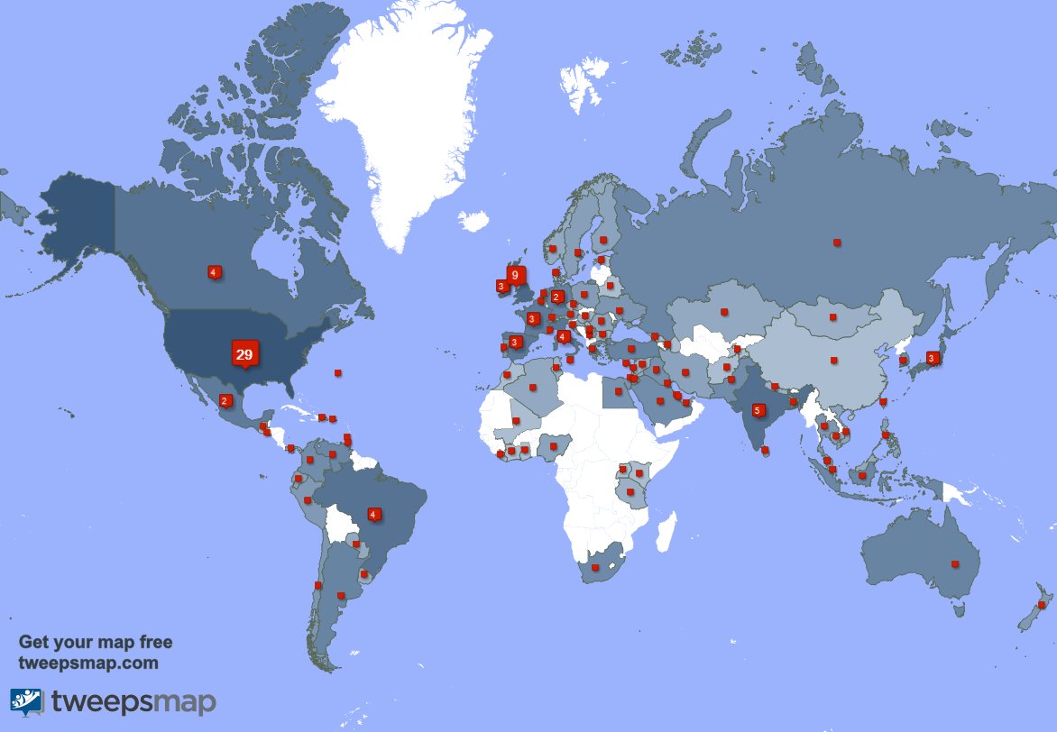 I have 2 new followers from Turkey, and more last week. See tweepsmap.com/!34ys_ivy