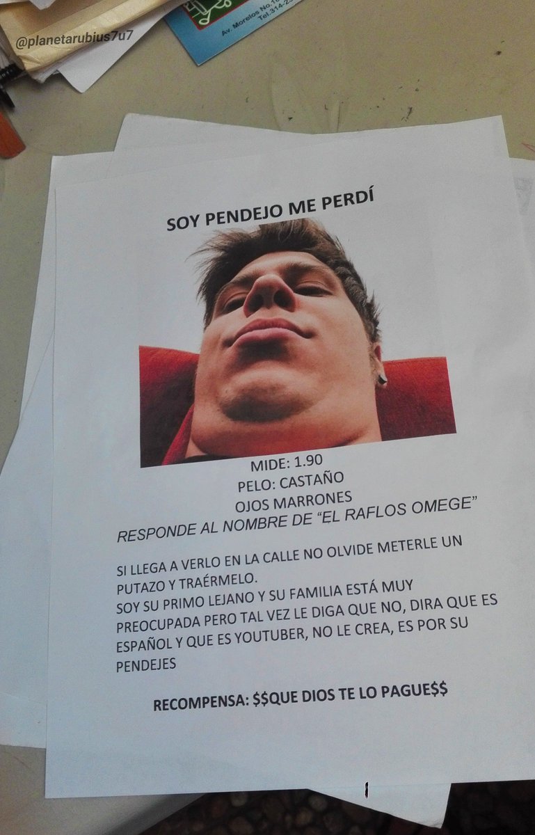PlanetaRubius7u's tweet photo. JAJAJA NO PUEDO
@Rubiu5 https://t.co/NonGfwnZSG