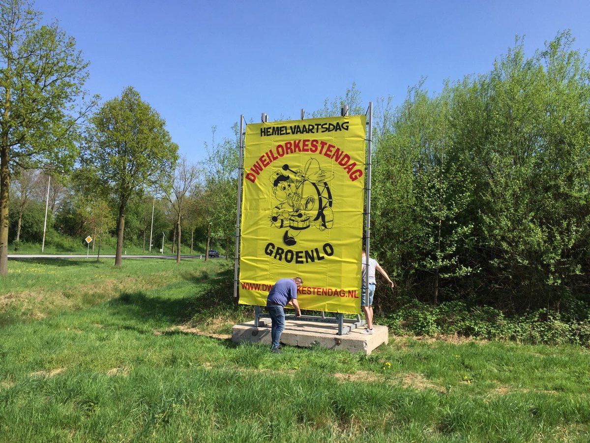 DODGroenlo's tweet photo. Ja hoor ze staan er weer👍👌💪 en ook zeker zichtbaar vanaf de nieuwe N18! https://t.co/nHwvCIl2Uo