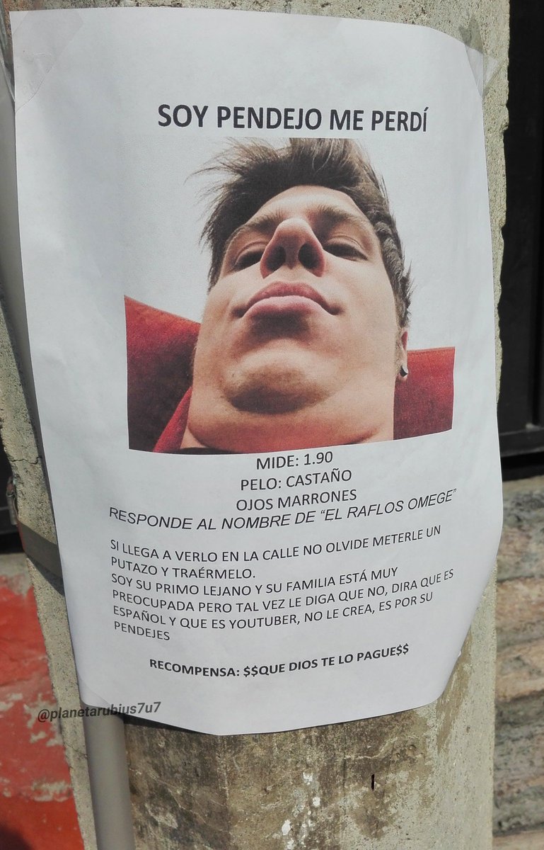 PlanetaRubius7u's tweet photo. JAJAJA NO PUEDO
@Rubiu5 https://t.co/NonGfwnZSG
