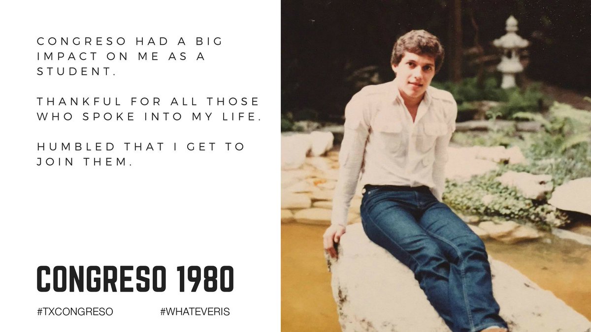 TXCongreso's tweet photo. Congreso has impacted many lives. In fact one of our speakers, Ellis Orozco, sent this… #Congreso2018 #Whateveris https://t.co/qozIKSjSXv