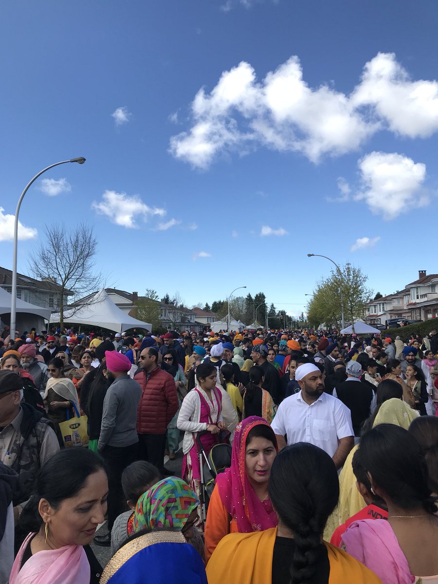 Enjoyed a beautiful day at the Vaisakhi Parade in Surrey !