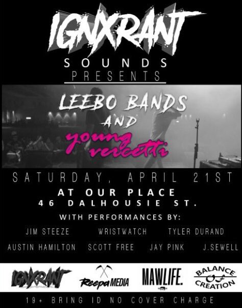 We’re in Brantford for the Ignxrant Sounds show! With a huge line-up of local talent and FREE ENTRY, what else could you ask for?! Come out and rage!

#nowyouknow
@LeeboBands <a href="/youngvercetti/">Melvin⚡</a> <a href="/tylerdurand/">Tyler Durand</a> <a href="/kidddreadd/">DREADD</a> <a href="/VUSTINHVMILTON/">Austin Hamilton</a> <a href="/DjReepa/">Reepa Media</a>