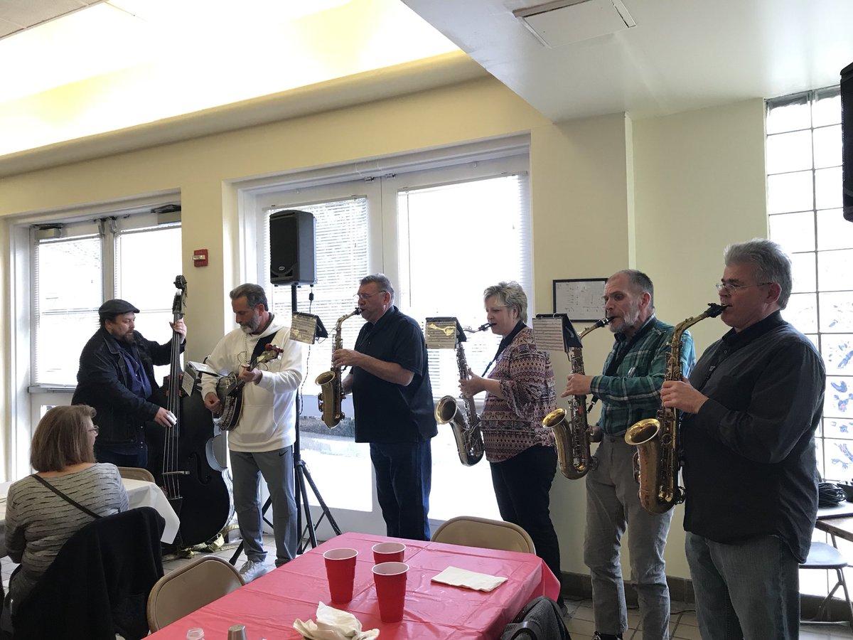 oldpinechurch's tweet image. Annual Spaghetti dinner for Boy Scout Troop 176 is packed!  Great event for a great cause! Even the Pennsport String Band showed up to play. #BoyScouts #OldPine #Troop176 #Mummers #BSA @OldPineCC