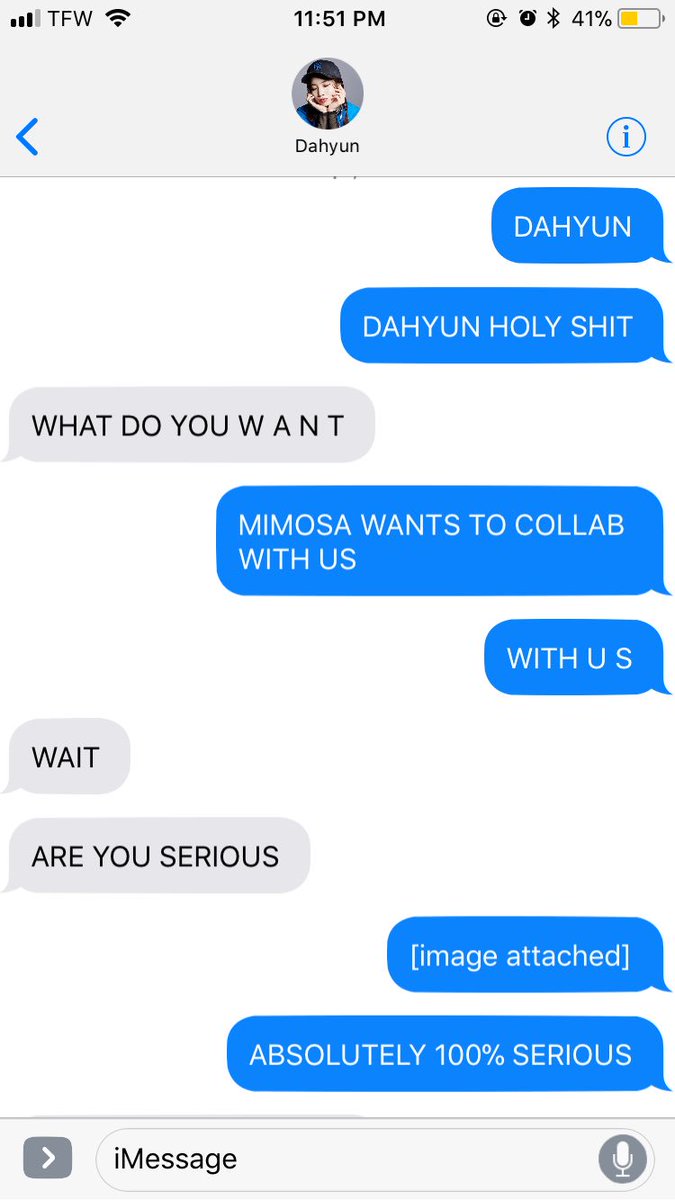 Chaeyoung and Dahyun text