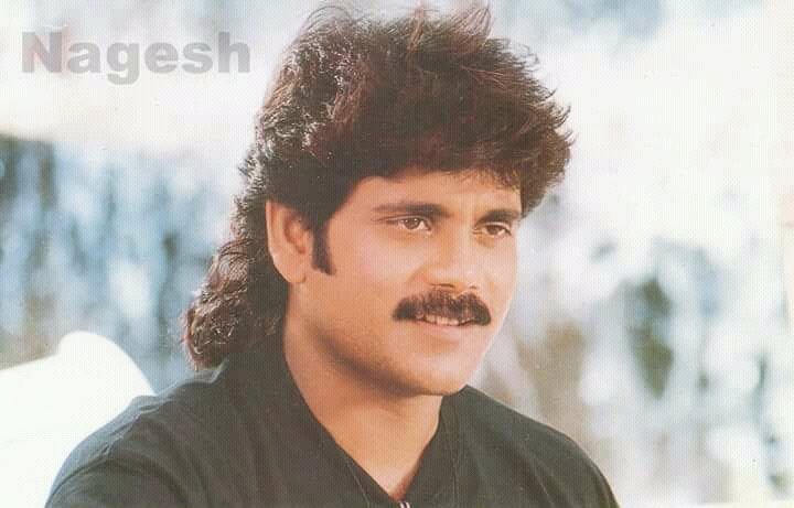 rao_goka's tweet image. Style Icon Of Tollywood... Yuvasamrat @iamnagarjuna 👌👌 
Look at that Hairstyle 😍😍 
#Throwback1996